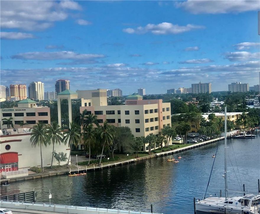 PRIME LOCATION IN THE HEART OF FORT LAUDERDALE IS THIS 9TH FLOOR SPACIOUS 1,138 SQ FT 1BED/1.5BATH HOME WITH AMAZING VIEWS OF THE MIDDLE RIVER  JUST MINUTES FROM THE GALLERIA MALL, DOWNTOWN/LAS OLAS AND UNDER A MILE FROM AMAZING FT LAUD. BEACH. THIS HOME COMES EQUIPPED WITH NEW KITCHEN, QUARZ AND SS APPLIANCES, NEW LUXURY VINYL FLOORING, CUSTOM DESIGNER SHADES, IMPACT WINDOWS & DOORS, YALE - SMART LOCK, UPDATED BATHS, LARGE CUSTOM WALK-IN CLOSET. NEWER A/C AND WATER HEATER, LUX WASHER & DRYER IN THE UNIT. GARAGE PARKING WITH PLENTY OF GUEST PARKING. MAINTENANCE INCLUDES FIBER OPTIC WI-FI AND CABLE. EAST POINT TOWERS OFFERS GREAT AMENITIES: HEATED POOL, GYM, 24X7 SECURITY, CARD ROOM, LIBRARY, COMMUNITY ROOMS, SAUNA, SUN DECK, CAR WASH, PRIVATE DOCKAGE AVAILABLE.