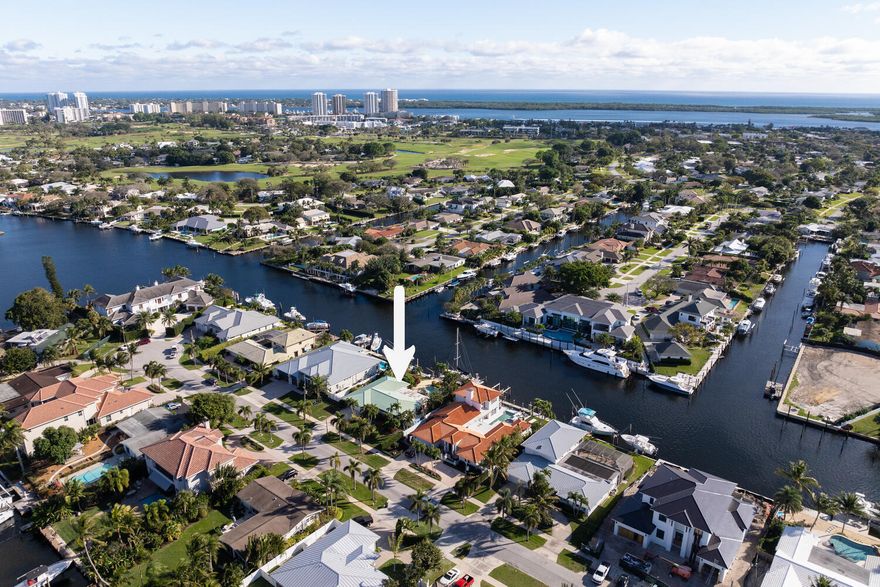 Single Family waterfront home. 3 Bedroom, 2 Bath, 2 car garage, Pool/Spa, Dock and lift. This property offer 90 feet of water frontage and no fixed bridges to the Intracoastal. Minutes from shopping, dining, entertainment. The Village of North Palm Beach is becoming one of the most sought-after communities in Northern Palm Beach County. It is a coastal community with easy access to both the Palm Beach and the Jupiter inlets for some of the best fishing in the world. Combined with easy access to Palm Beach International Airport, some of the best beaches and a wide range of dining establishments in the area, the village is becoming one of the top communities in Northern Palm County. The village is also home of the newly renovated North Palm Beach County & designated golf cart community.