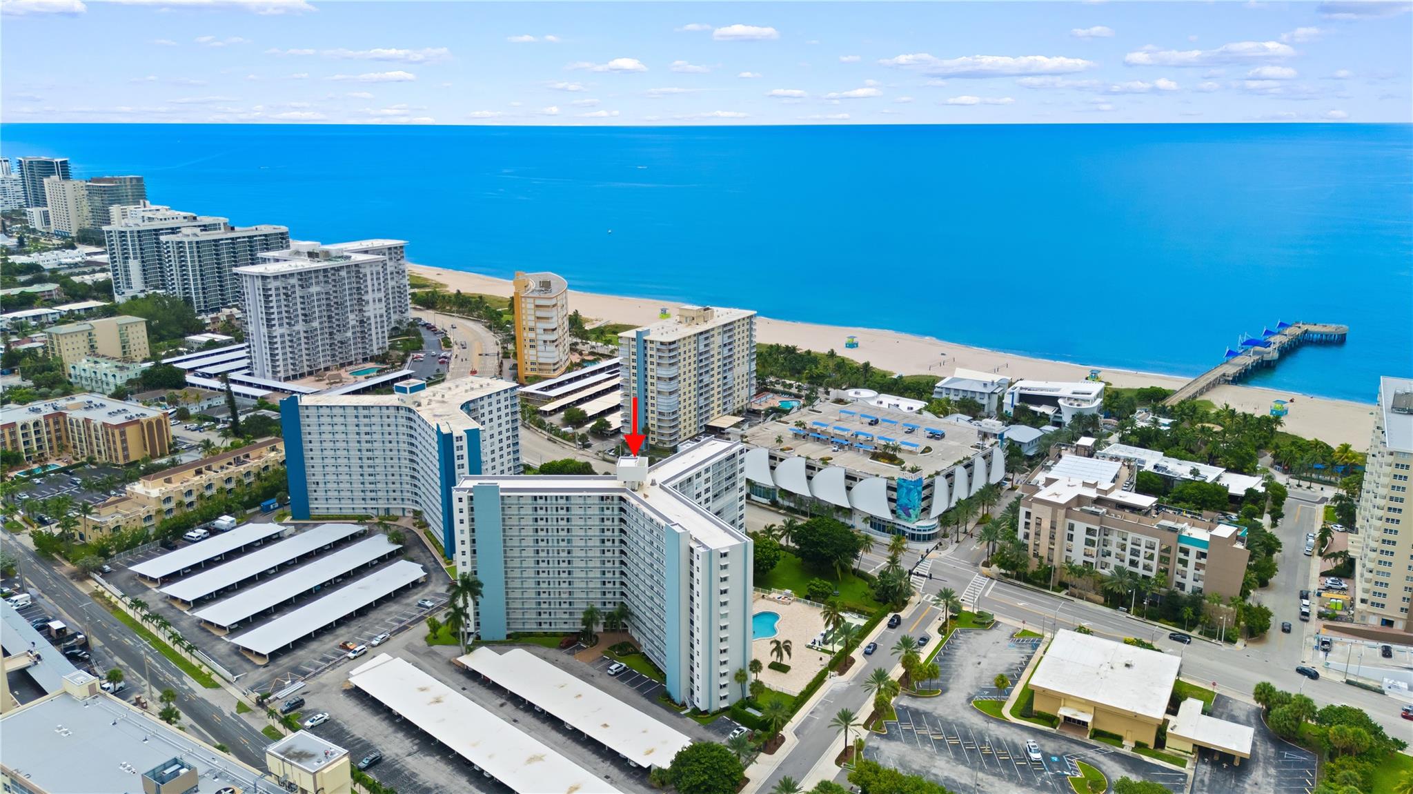 Beachside Living at Its Best! Just a short stroll to the stunning white sands and crystal-clear blue waters, this beautifully furnished 2-bedroom, 2-bathroom condo offers the perfect coastal lifestyle. Enjoy the convenience of laundry facilities on every floor, extra storage space, and a separate external AC room for easy maintenance. The building is equipped with a backup generator. Enjoy the newly tiled pool area, complete with an outdoor BBQ space. From your private balcony, take in spectacular firework shows, live beach events, and sunrise yoga classes just steps away. Located only one block from the iconic Pompano Pier and the area’s vibrant new dining and entertainment district, this condo offers unmatched access to the best of beachside living.