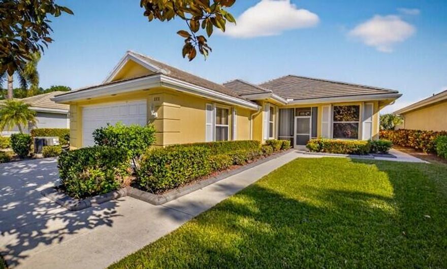 Positioned as one of the most compelling opportunities in the community, this bright, sun-filled waterfront home and largest model offers exceptional space, views, and the chance to make it your own without the need for major renovation. Brand new carpet provides a fresh start, with an opportunity to personalize through light, cosmetic updates. Major components are already in place, including a tile roof, updated HVAC and water heater. Investor-friendly with annual rentals permitted; recent leases approx. $2,800-$3,200/mo. Oversized living room opens fully to the lanai through pocket sliders, bringing in sunlight, fresh air, and lake views for an open, airy feel. Located in the heart of St. Lucie West near shopping, dining, golf, and NY Mets Spring Training.