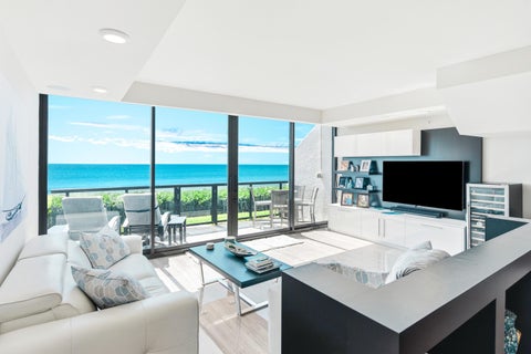 Tiny photo for 3115 S Ocean Boulevard #103, Highland Beach, FL 33487 (MLS # R11158829)