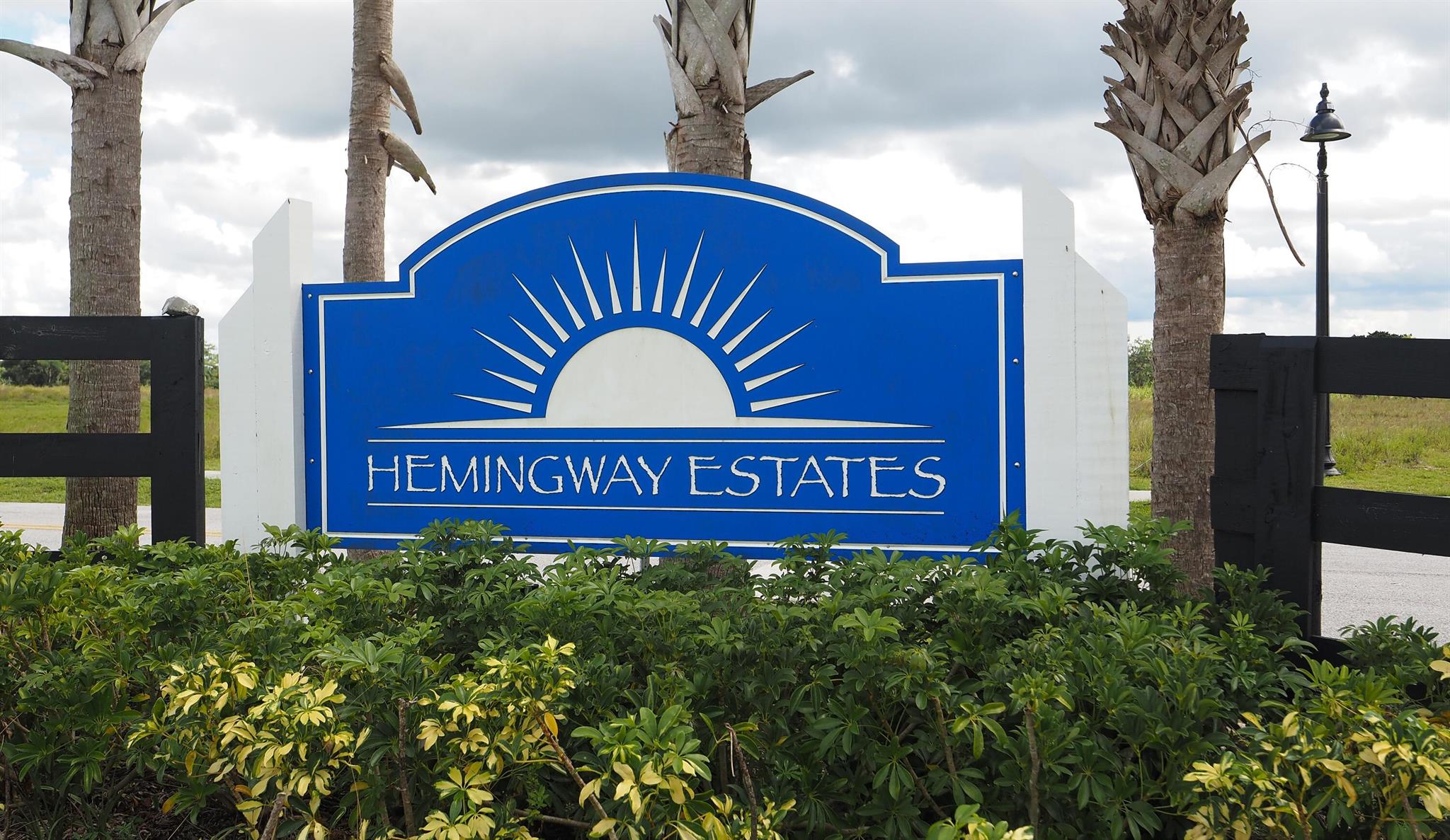 HEMINGWAY ESTATES - Land