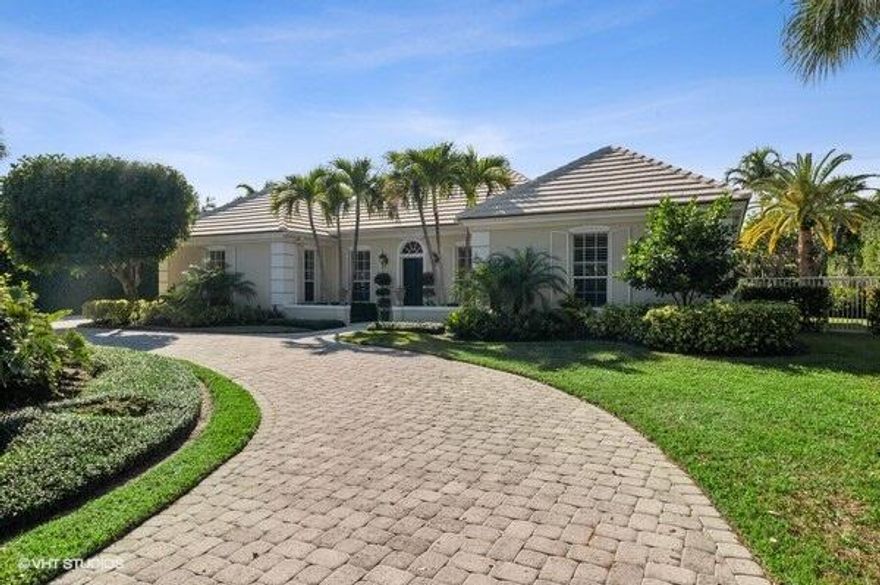 This Bermuda inspired residence is conveniently located near the main club, fitness center, Chapel and library. Walking distance to the beach Club. With a courtyard pool and main house/guest house build, this home is the perfect place for a family retreat.