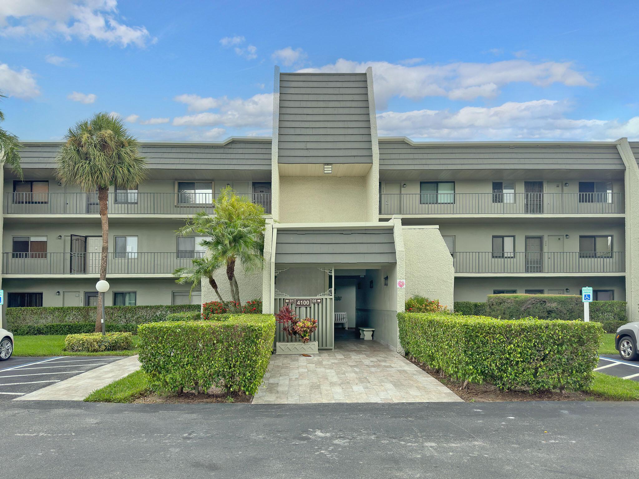 🔥 Modern Comfort in a Gated 55+ Community ✨Step into this beautifully renovated corner unit designed for comfort and style. Enjoy an open-concept layout featuring sleek stainless steel appliances, rich wood-look tile flooring throughout, and a massive closet perfectly positioned near the kitchen for convenience.Unwind on your private screened balcony, or soak up the sun at the nearby community pool. Nestled in a gated 55+ community with 24/7 security, this home offers the perfect blend of tranquility and peace of mind.This unit is stylish, move-in ready, and fully updated inside. Whether you're relaxing at home or enjoying the community, you'll feel right at home here.Don't miss out on this incredible value - schedule your showing today!
