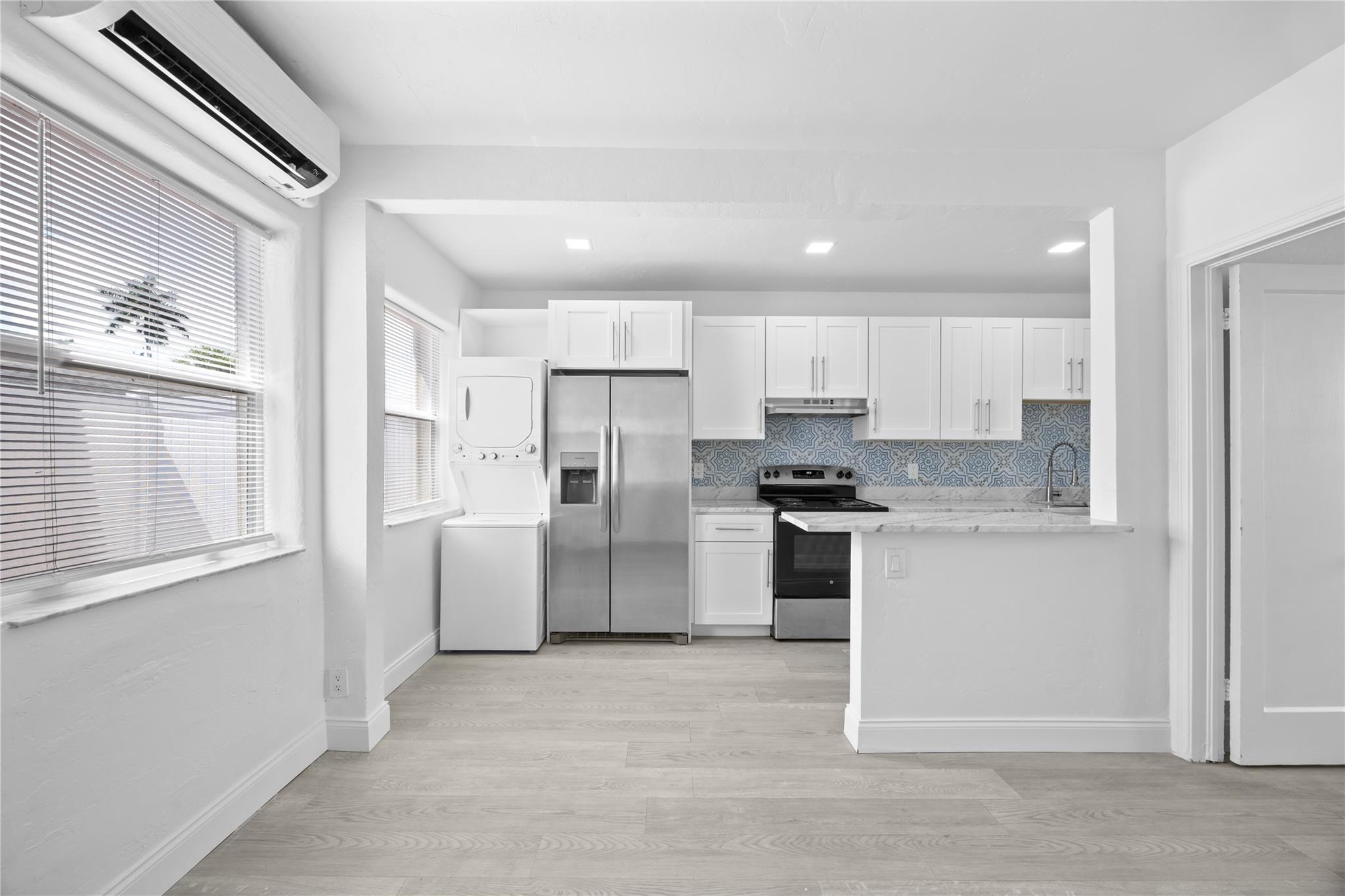 One of a kind!! Everything you need, you will find at this stunning 1 Bedroom/1 Bathroom apartment in the tremendous area of Harbordale. FULLY remodeled apartment with a private backyard. Stainless steel appliances. WASHER/DRYER and DISHWASHER. Custom kitchen and island, with GRANITE COUNTERTOPS. NEW Central AC, tankless water heater, and much more! WATER/TRASH INCLUDED IN RENT! Across the street from Broward Health Hospital. A few minutes away from LAS OLAS BEACH, DOWNTOWN FORT LAUDERDALE, FLL AIRPORT, restaurants, and supermarkets. A WALKTHROUGH VIDEO IS AVAILABLE UPON REQUEST. RAPID APPROVAL. NO ASSOCIATION. *MOVE-IN MO NEY BASED ON QUALIFICATIONS* Minimum 1-year lease, NO SHORT TERMS OR CORPORATE LEASES. The first and second months' rent, and a one-month security deposit, are required.