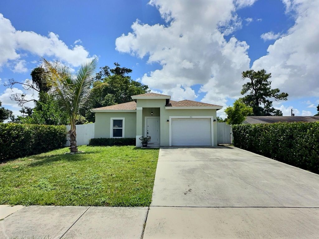 Photo of 413 Martin Avenue, Greenacres, FL 33463 (MLS # B26032009)