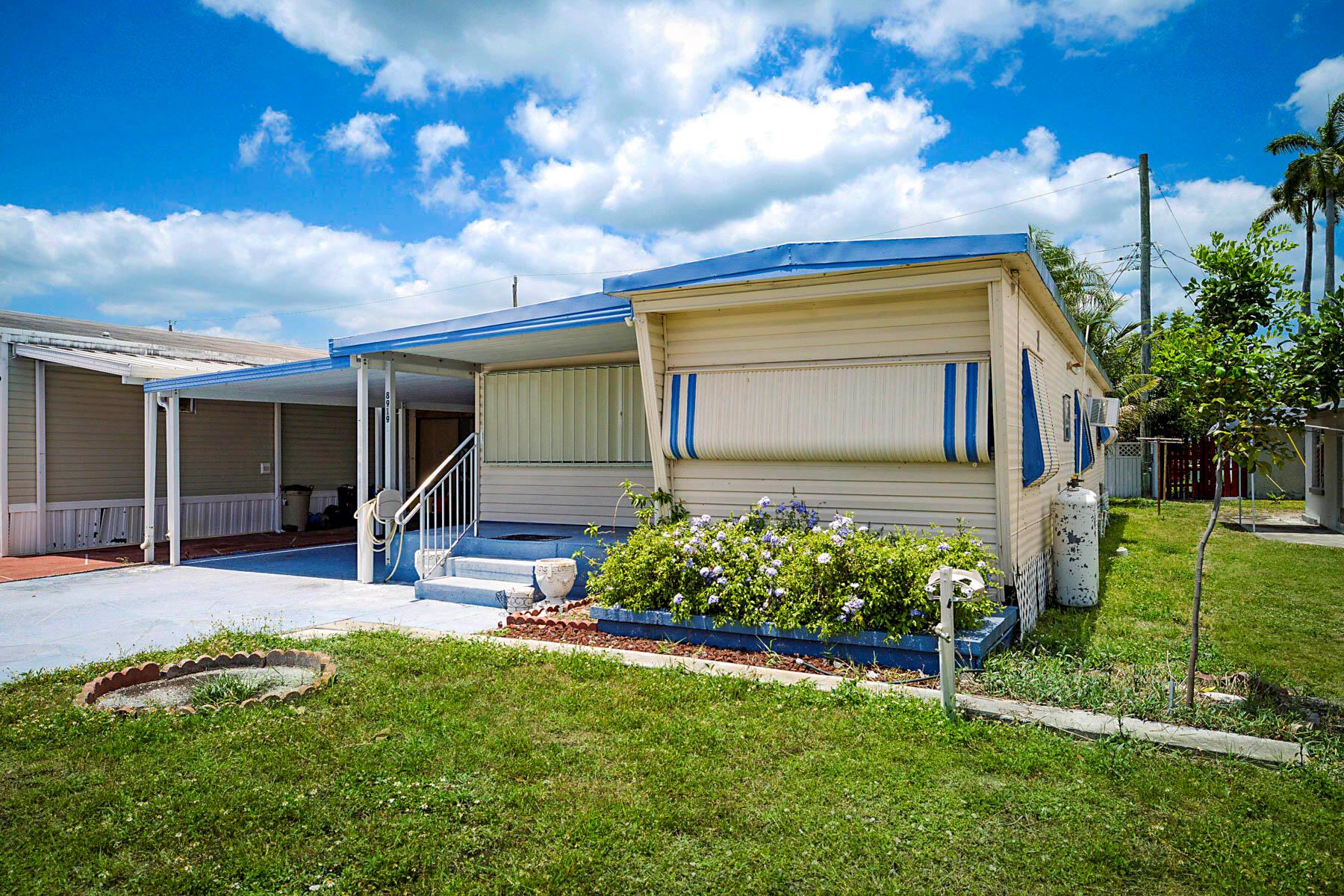 This property stands out with no lot lease--you own the land.Welcome to your ideal coastal retreat! Located just a 10-minute drive from the beach, this charming 2-bedroom, 1-bath home offers the perfect blend of comfort and convenience. The bathroom has been tastefully updated, and there's an additional versatile utility room that can be customized to fit your lifestyle. Situated in a well-maintained 55+ community.Whether you're seeking a seasonal getaway or a year-round residence, this home provides an exceptional opportunity to enjoy the Florida lifestyle at an affordable price.