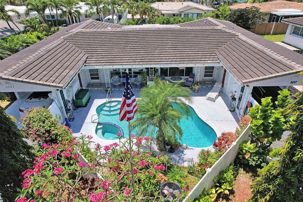 Photo of 3693 NE 20th Avenue, Oakland Park, FL 33308 (MLS # F10498620)