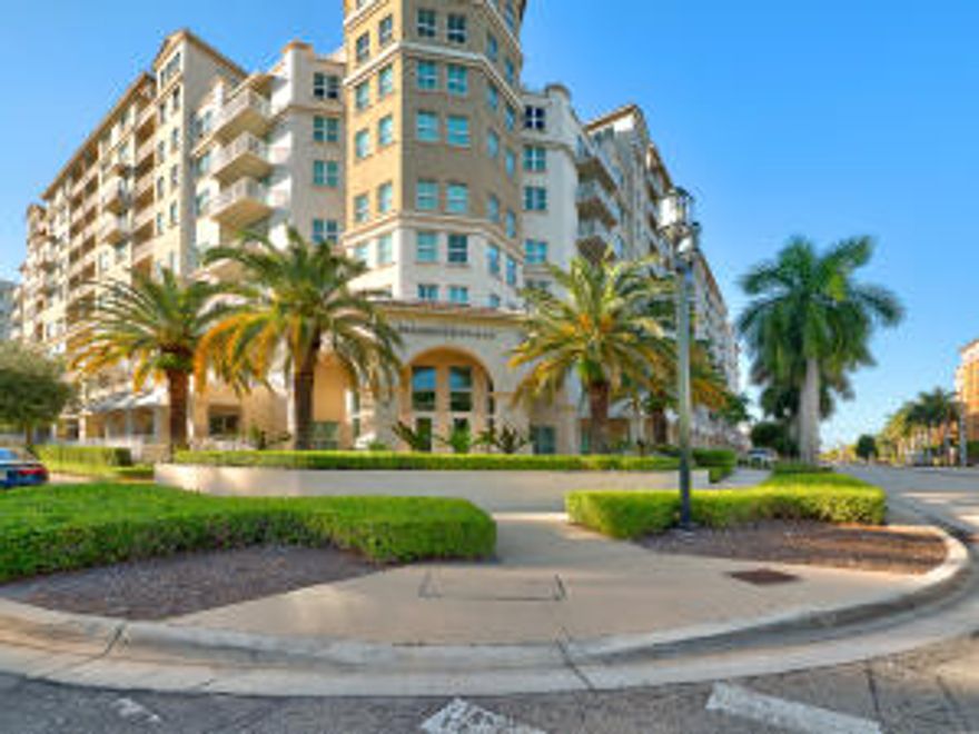 This rarely available condo in Palmetto Place offers an oversized private patio on the pool level with immediate access the resort style pool. This two bedroom, two bath truly offers prime location within the building along with 1,310 SF of beautifully upgraded living space under air. Property is very well maintained and upgraded with marble & hardwood floor, granite counter tops  and is sold with one assigned parking space inside the building's garage. PALMETTO PLACE offers state of the art amenities inclusive of spacious pool, fitness center, clubroom, business center & services such as valet parking, security and front desk. THE INFORMATION HEREIN IS DEEMED RELIABLE & SUBJECT TO ERRORS, OMISSIONS OR CHANGES WITHOUT NOTICE. ALL MEASUREMENTS ARE APPROXIMATE. PALMETTO PLACE offers convenient downtown Boca Raton location close to major int'l airports, great shopping, dining and fine public & private schools. Enjoy the lifestyle of East downtown Boca Raton location !
PALMETTO PLACE is a pet friendly building with certain restrictions. Small downtown re-development assessment/tax applies in East Boca Raton location.