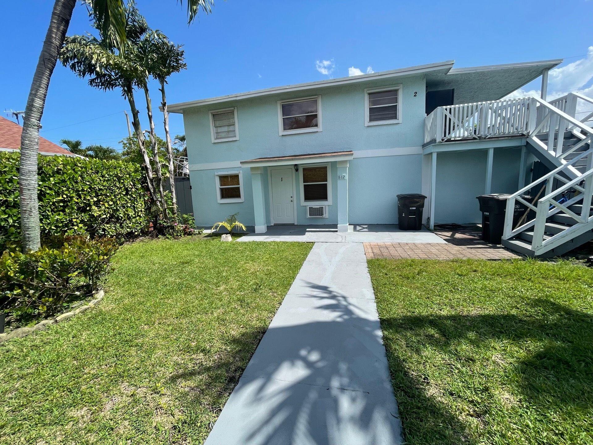 This Light and bright 3 bed/2 bath home is one of the best deals you will find in West Palm Beach for this price! The bathroom and kitchen have been remodeled featuring stainless steel appliances and granite countertops. Tile floors throughout. Two assigned parking spaces in the driveway. Close to shopping/dining and minutes to the beach. $125/month flat fee for water utility. Ready for occupancy.