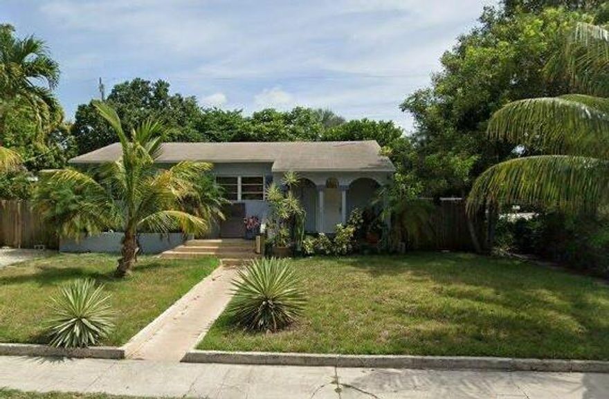 Bring your paint brush and broom and take advantage of this 3 bedroom 1 and 1/2 bath home in desirable Progresso.  A stones throw from Wilton Manors this home has a newer kitchen with granite counter tops SS appliances, crown molding, and recessed lighting. The bathrooms have been recently updated. New Cent A/C 2020, New roof 2019.  There also boast a bonus room which could be a office or 4th bedroom.  The home is situated on a large fenced corner lot.  With a little TLC and painting this home could be great primary residence for buyers seeking to live in Wilton Manors area or make the home a thriving vacation rental as some other homeowners in area have done.  Property is currently rented and will be vacant at close. PLEASE DO NOT DISTURB TENANTS, DOG ON PROPERTY.