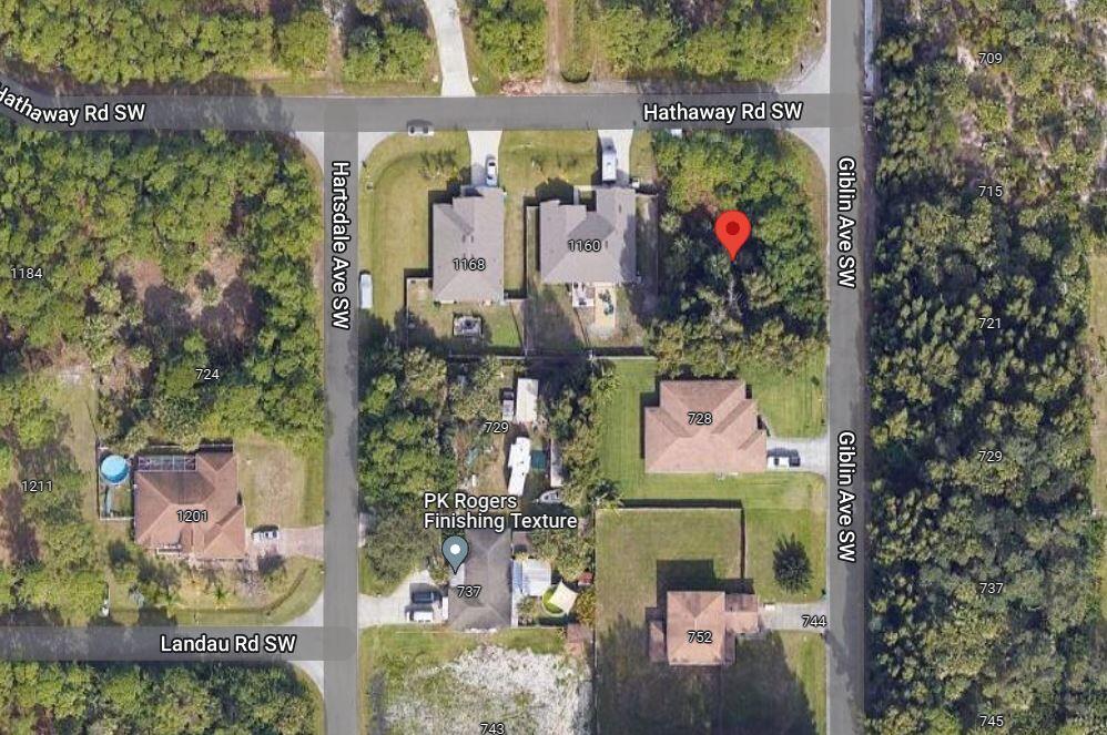 *** Corner large Lot, paved road; Ready to Build Your Dream Home*** Excellent location, close to Shopping, dining and Highways.