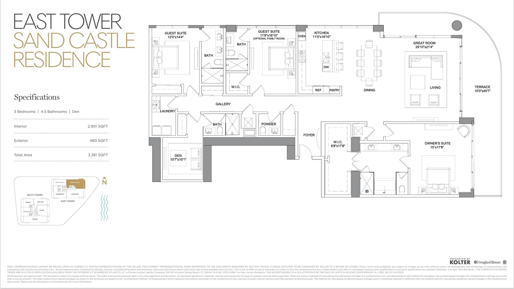 SELENE OCEANFRONT RESIDEN - Residential