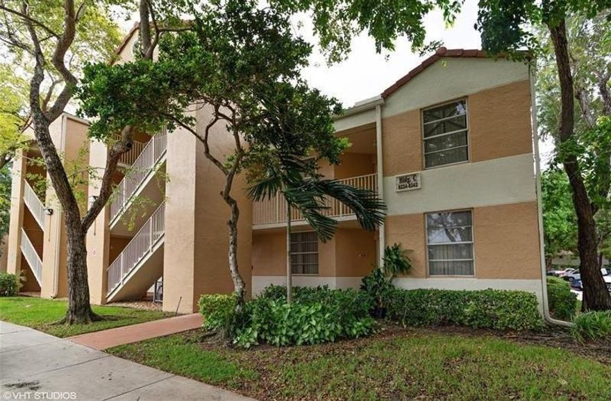 Welcome home to Coral Springs! This spacious rental is perfectly situated near parks, top-rated schools, and a variety of youth sports and clubs. Featuring an open floor plan, large private balcony to enjoy the Florida sunshine. Large kitchen with eat in breakfast area, counter top breakfast bar and dining area in the living room.  Conveniently located near all major highways, restaurants, and endless shopping — including Coral Square Mall within walking distance! Easy to show and available for immediate move-in.