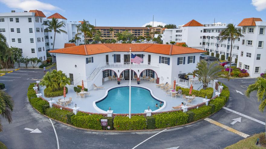 Amazing intracoastal water views from this third floor vantage point. Light-filled two bedroom and two full bath unit with impact windows throughout, new (2025) roof, wood floors and carpet in bedrooms. Walk to North Palm Beach County Club (golf, tennis, swim, restaurants) or along the waterfront. Newer kitchen with shaker cabinets. Entire unit was just painted. Enjoy sunrises, sunsets, and boat show. Resort-like amenities in this 55+ community include heated pool, sun deck, game room, sauna, clubhouse and on-site management. Washer dryer on the same floor as ubit, plus storage unit for bikes, etc. Elevator. One assigned parking spot. Don't miss this wonderful pied-a-terre, winter retreat or full time home.