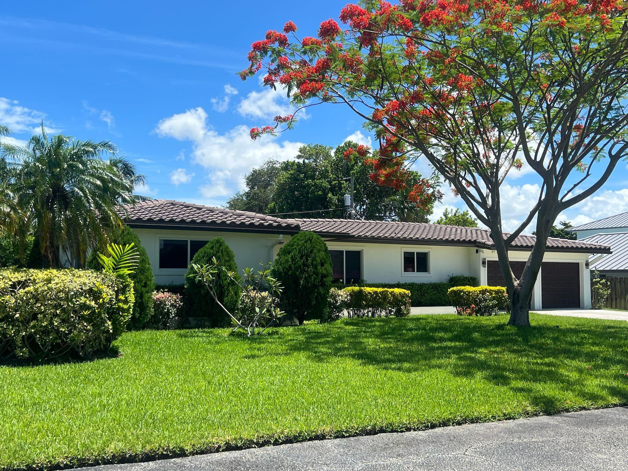 Charming Single-Family Home in the Heart of Hollywood Hills! Don’t miss this fantastic opportunity to own a spacious and well-maintained home in one of Hollywood's most desirable neighborhoods. Just 3 blocks from Memorial Regional Hospital and with easy access to major highways, this prime location offers unbeatable convenience—only minutes from Fort Lauderdale Airport, shopping centers, dining, and top-rated schools. This solid home features a durable tile roof (approx. 3 years old), wood floors preserved under carpet, and two cozy electric fireplaces. Enjoy peace of mind with a current termite contract and the comfort of two-zone A/C for efficient climate control. The large fenced-in backyard and sparkling pool make it perfect for family fun and outdoor entertaining.