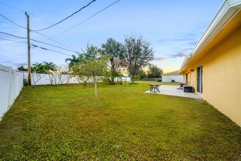 A home in Port St Lucie