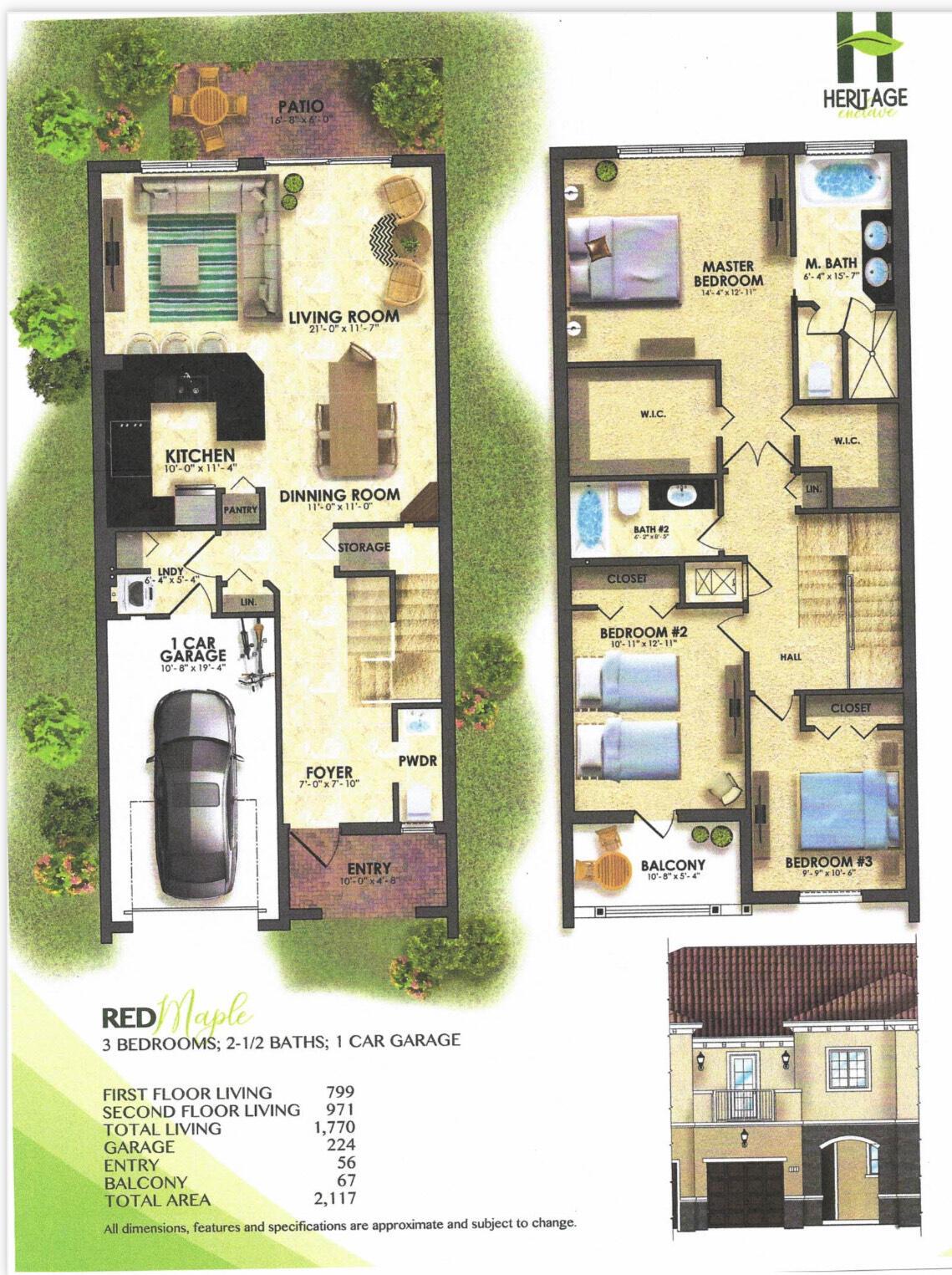 HERITAGE ENCLAVE - Residential Lease