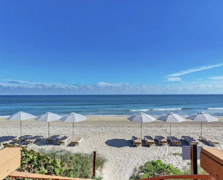 Luxury living at an amazing price. Renovated waterfront condo. This unit features an open floor plan with high-end appliances This three bedroom, 2 1/2 bath unit has ample closet space. The oversized balcony has lovely ocean views The unit comes with under building garage space and oversized storage unit.  The deeded beach access makes living here effortless. Furniture included  The Halcyon has completed it concrete restoration. 24/7 door person, two Har-Tru tennis courts, fitness center and community room. Fully remodeled lobby ad hallways with glass paneling railings the balcony for the perfect view. Experience the peace of living in a serene setting while still being close to daily conveniences.