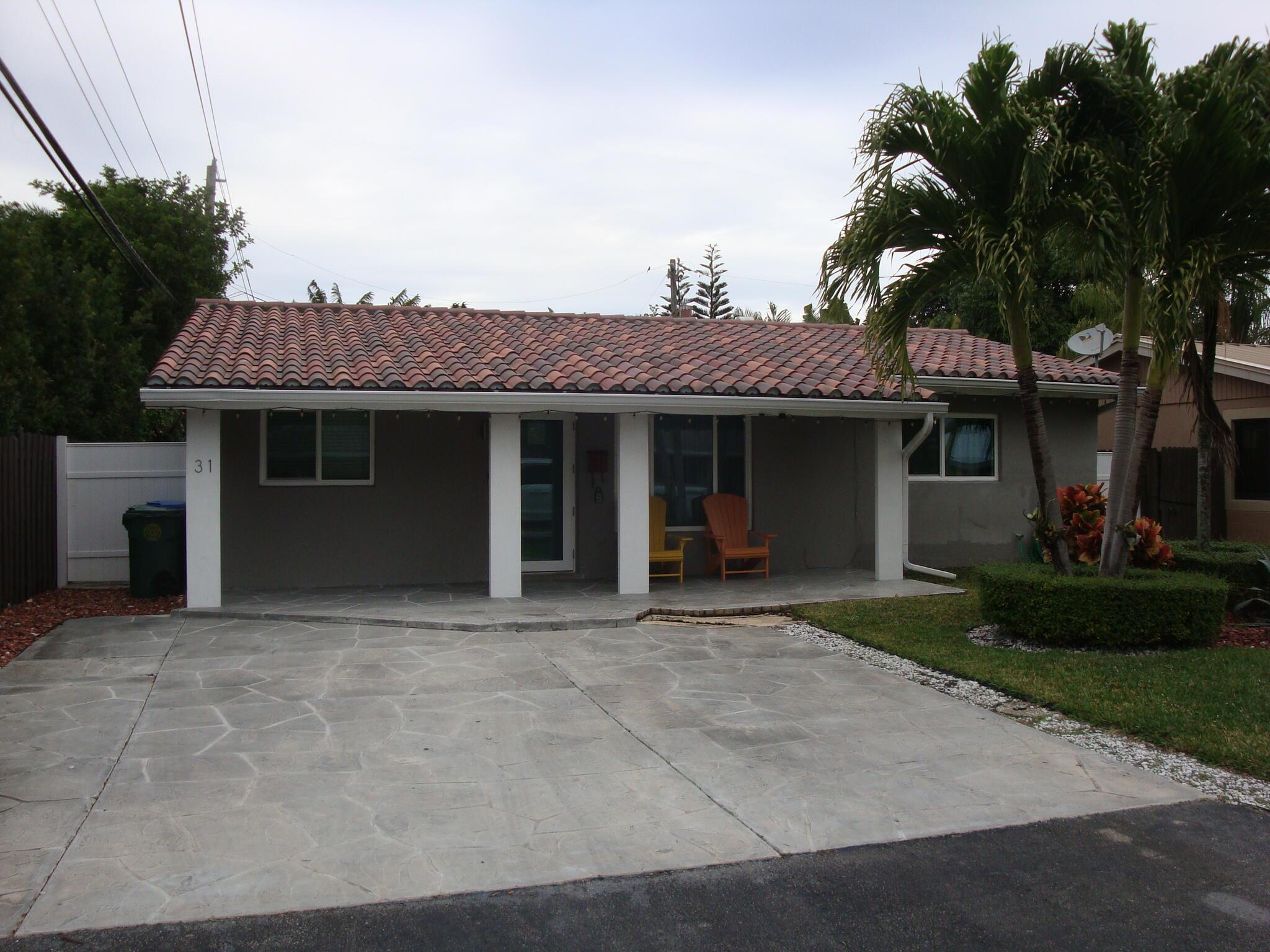 Welcome home to his modern and spacious 3 bedroom, 3 bathroom single family residence, with large fenced backyard, for privacy. Pets welcome, limited amount and breed. This house has impact windows and covering, clean and bright with a nice split floor plan. Convenient location to bustling Downtown Oakland Park, the beach and hop on to 95 in minutes.