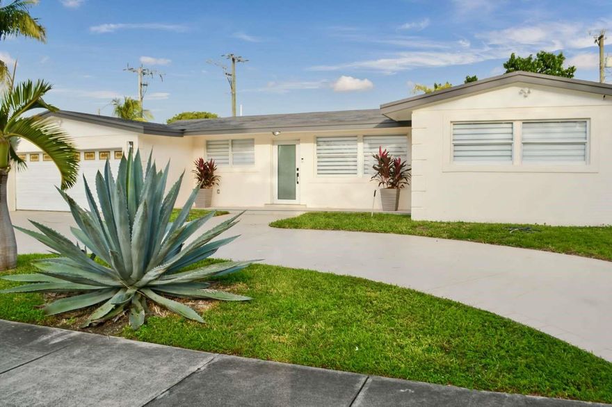 Exceptional opportunity! This 3-bedroom, 2½-bathroom home is fully upgraded for modern living. Enjoy a renovated kitchen, bathrooms, and flooring, plus a master bedroom with a walk-in closet. Stay comfortable with a 2023-installed AC system, impact-resistant windows and doors, and a roof updated in 2014. The fully paved backyard features a pool, avocado and fruit trees, and side and back entrances perfect for boat access. Perfectly situated near top schools, shopping, and major highways, this home offers unbeatable convenience and style. Showings available to qualified buyers with pre-approval letters only.
Move fast—this dream home won’t stay on the market for long!