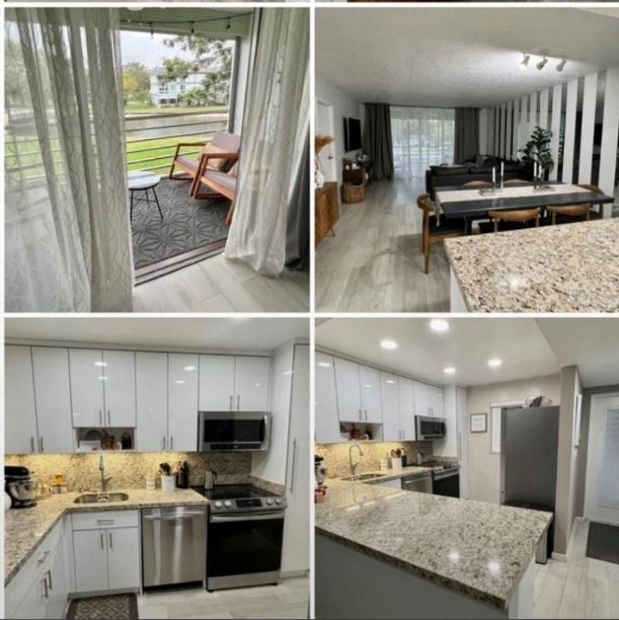 **ALL AGES**Apartment Located in the Heart of Tamarac City. Close to Everything !Bathrooms remodeled and updated. New remodel Kitchen, with granite and upgraded Samsung appliances.New light fixtures through out daylight time !!Per Association, 25%DP, 2 years rental restriction.HOA fee includes: Insurance,water,cable and internet. Acces to Club House and 2 pools with jacuzzis.