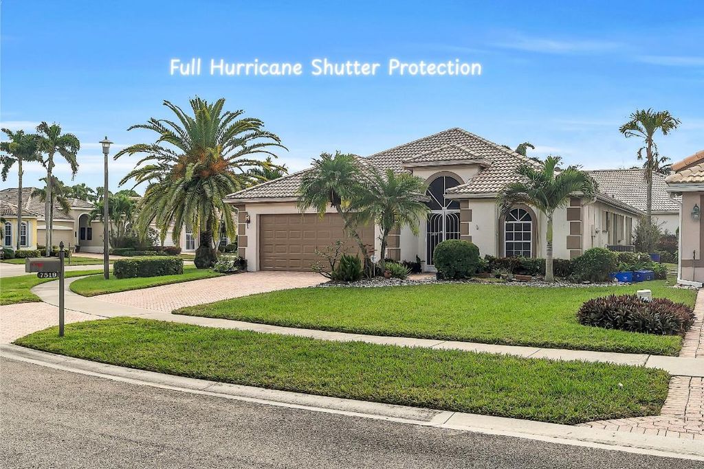 Photo of 7519 Eagle Point Drive, Delray Beach, FL 33446 (MLS # R11158975)