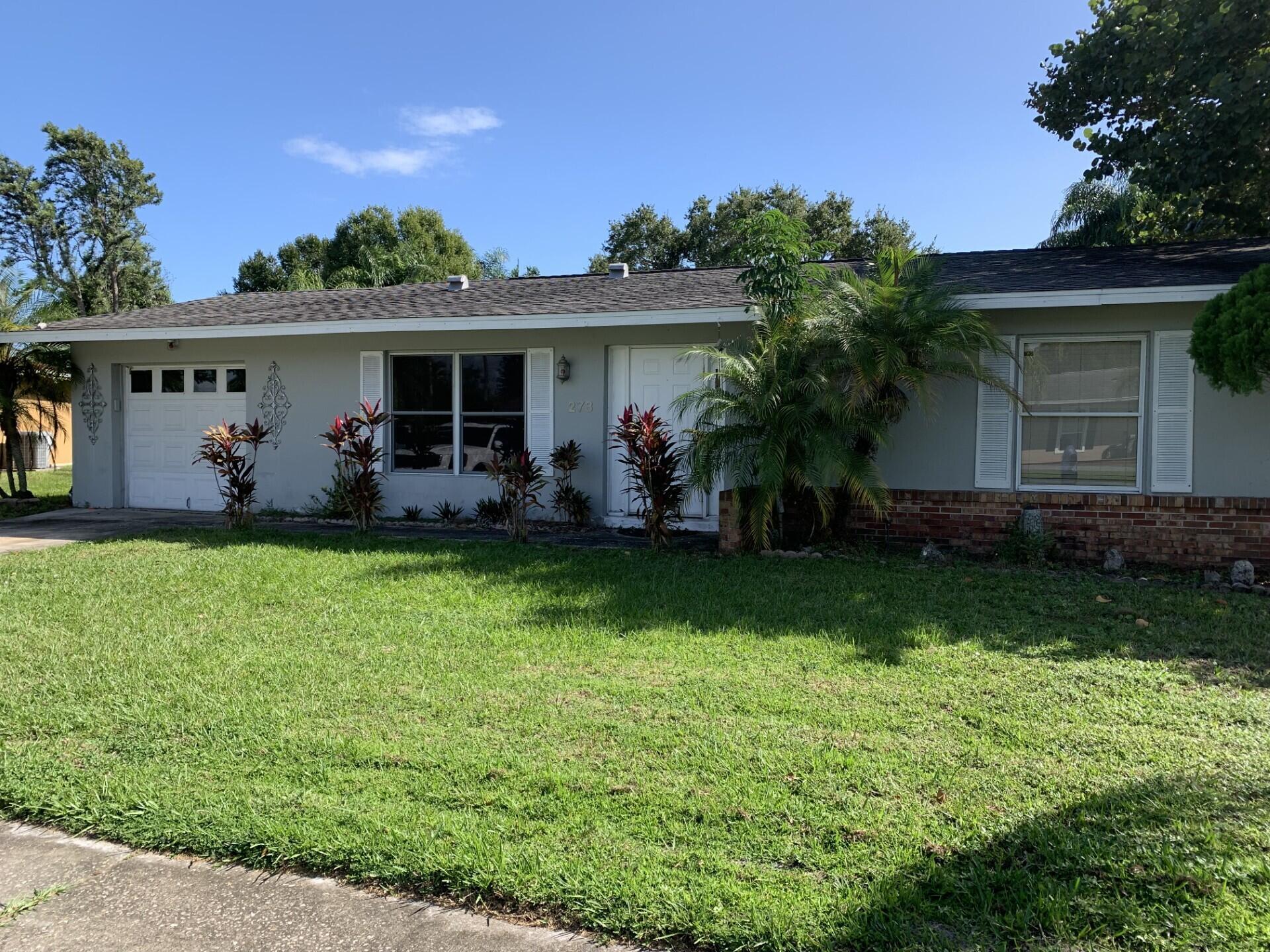 2/2/1 located in a desirable location close to schools, shopping, I95, turnpike. and local beaches.  The home features tile throughout and a large family room.