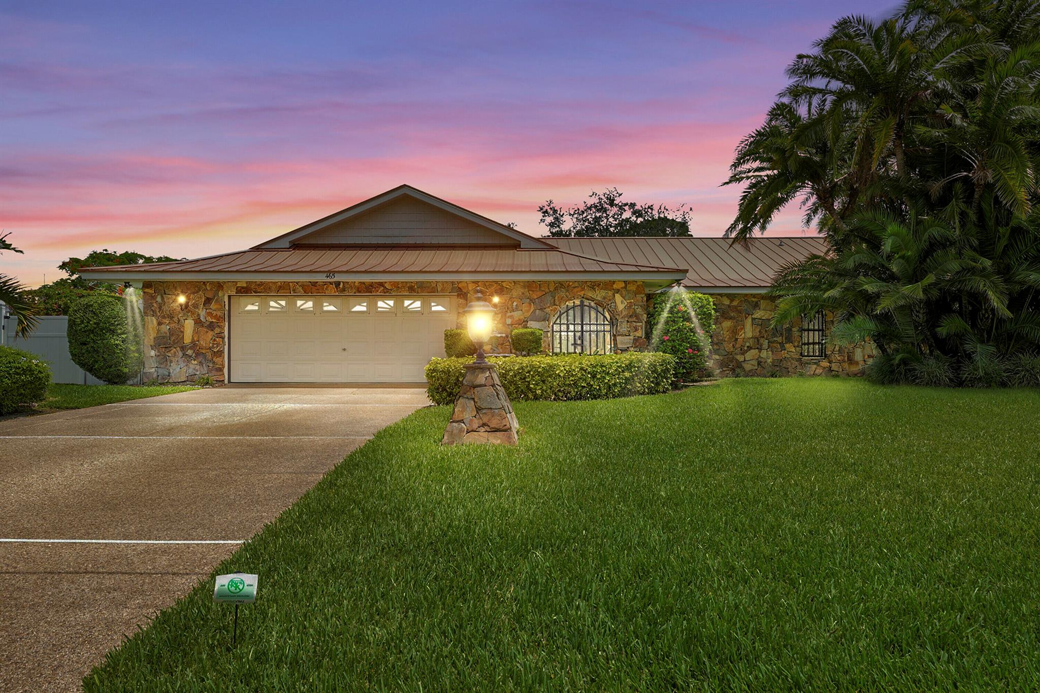 This timeless, custom built, waterfront pool home is truly one of a kind. The home is situated on over half an acre of lush, mature landscaping overlooking the St. Lucie River with ocean access! River Park Marina is located directly across the river with a boat launch, playground and picnic tables. Offering 3 bedrooms, 2 bathrooms and boasting over 3300 living SqFt with a 2 car garage and a massive pool area with a screened in patio and water features; this property was built for an entertaining and relaxing lifestyle. From the cedar wall paneling to the wood burning fireplace, this home has character at every turn. Conveniently located off Prima Vista, close to US1 and only a short drive to I95 or Turnpike. 20 Minutes to the Beach and minutes from Publix and shopping.