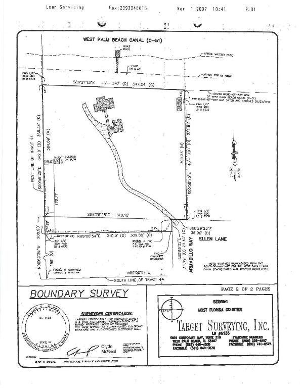 PALM BEACH FARMS CO 3 - Land
