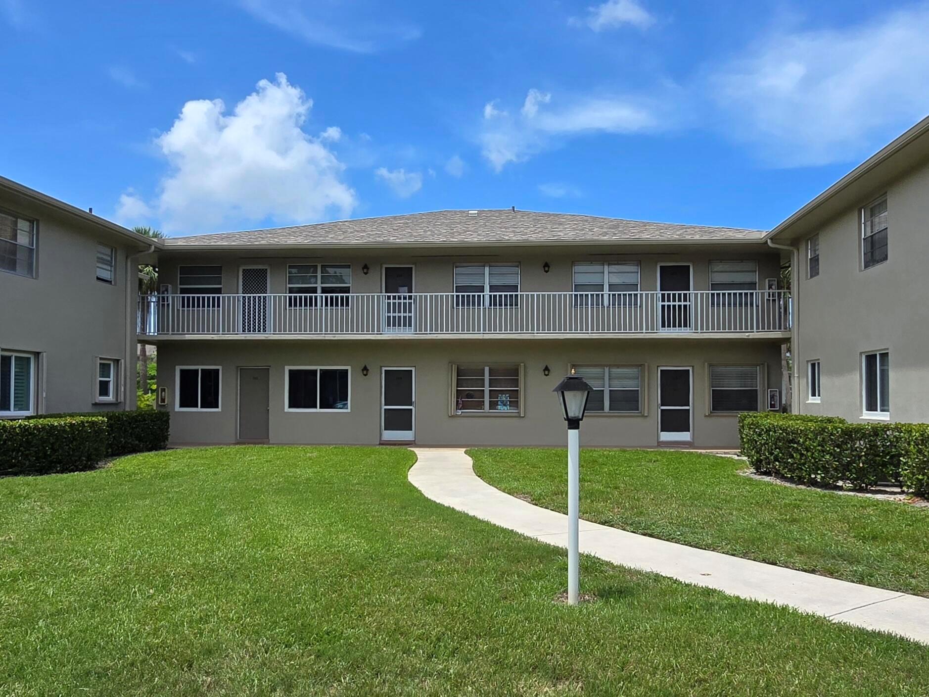 Welcome to Vista St. Lucie - A Vibrant 55+ Community! This 1 bedroom, 1 bath second-floor condo includes a lovely screened back porch is a fantastic opportunity to customize your own slice of paradise into your ideal Florida retreat! Come enjoy this friendly, amenity-rich active 55+ community with low-maintenance living with HOA fees that include cable, internet, water, building & lawn care. Community features Clubhouse with social activities, Sparkling pool, Library, Shuffleboard, Beautifully maintained grounds. Just minutes to shopping, dining, beaches, parks, & world-class fishing! Buyer must have a minimum 620 credit score. Don't miss your chance to own in this desirable Port St. Lucie community!