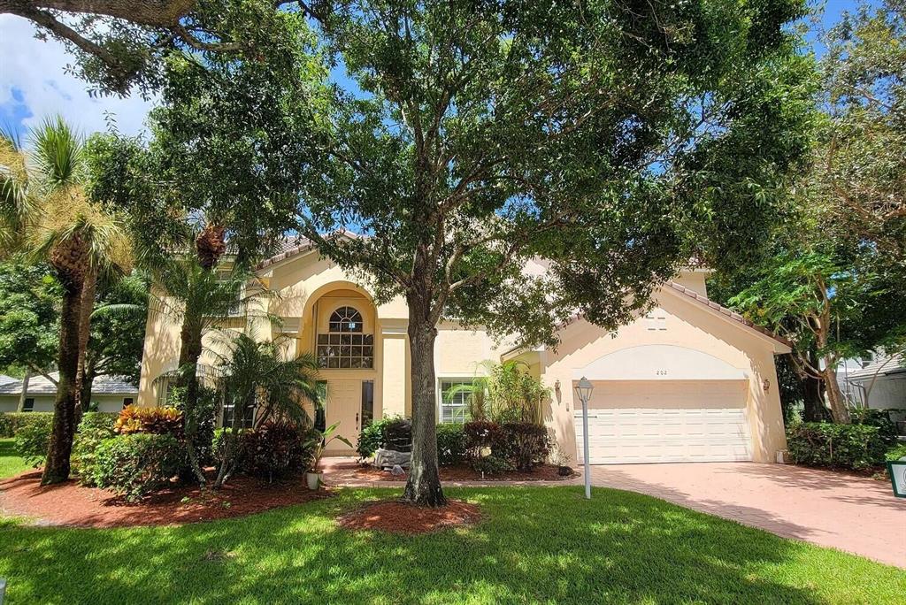 Spacious 4BD/3BA/2CG home for rent in highly desired Egret Landing at Jupiter! This former Pulte model offers 3,249 total sq. ft., volume ceilings, a family room open to the kitchen, a chef's island, a large walk-in pantry, gas appliances, a screened-in patio, & tons of extra storage. Upstairs you will enjoy a huge primary bedroom with a bonus room w/ window, walk-in closet, primary bath with dual sinks, separate shower & soaking tub, three more nice-sized bedrooms, and a convenient laundry room. No extra fees for lawn care, cable or high speed internet. Additional upgrades include accordion hurricane shutters, a Ring doorbell, crown molding, tile on the diagonal, new carpeting, new dishwasher, new microwave & high hats throughout. Located on a de-sac right across the street from the
