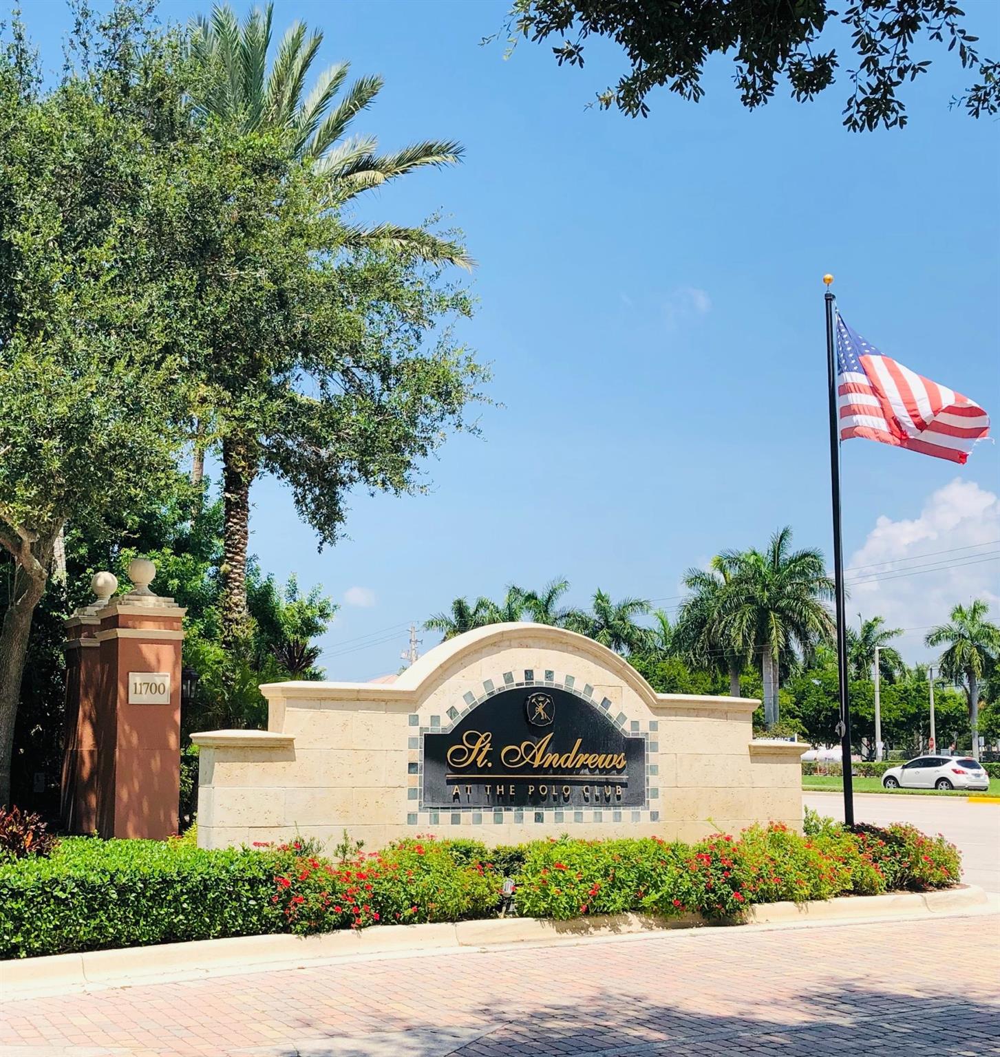 Experience Wellington's best seasonal living in the heart of it all! This updated 2-bed, 2-bath furnished condo with attached garage is in the sought-after St. Andrews at the Polo Club--just minutes from WEF, Global Dressage, and the National Polo Center. The open-concept layout boasts granite counters, stainless steel appliances, and modern flooring throughout. Each bedroom offers an en-suite bath (king & queen). Enjoy resort-style amenities--sparkling pool, spa, fitness center, tennis courts, BBQ area, and billiard room--all within walking distance to shops and restaurants. Multiple TVs, including in both bedrooms, make relaxing after show days a breeze.