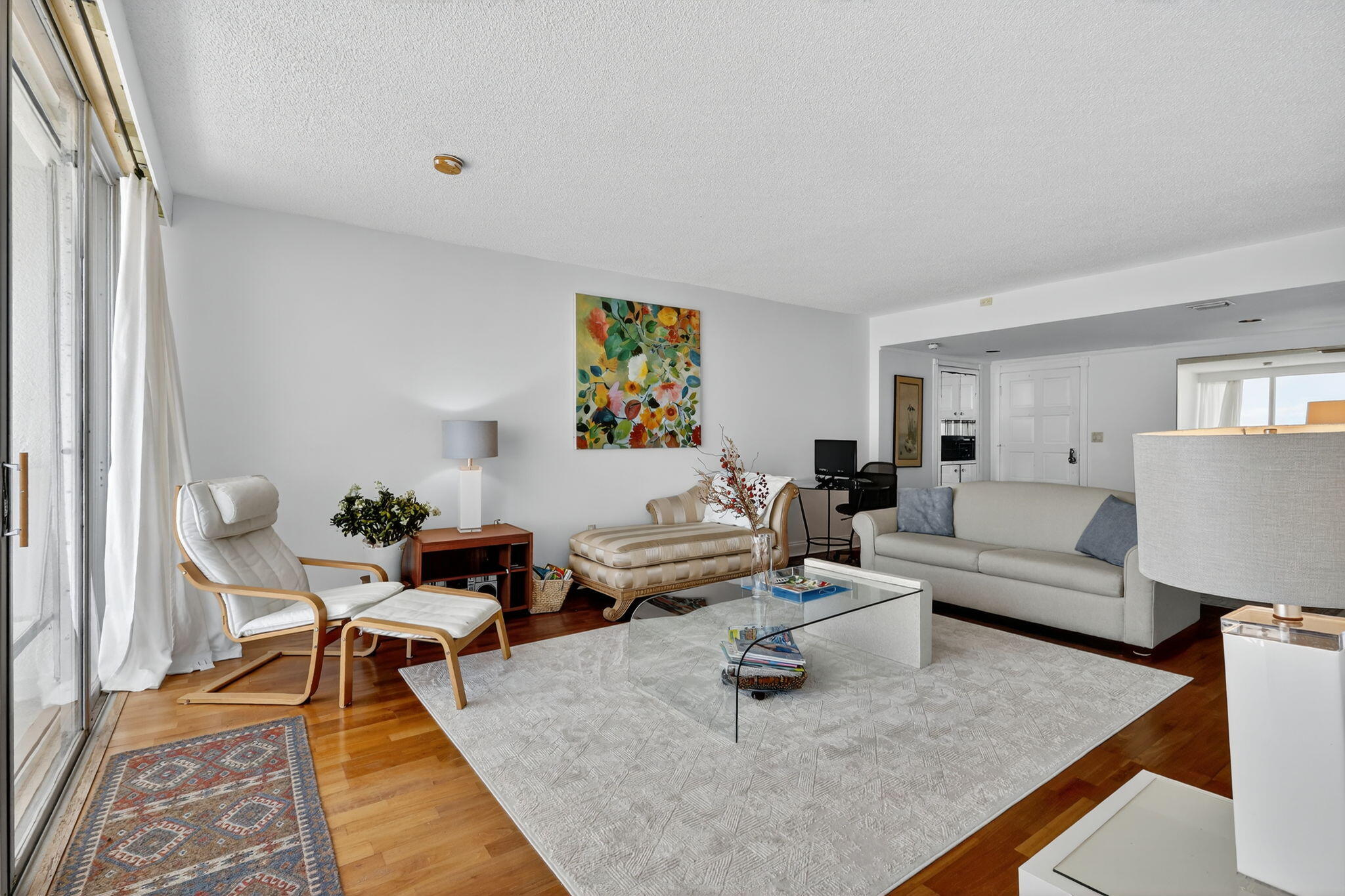 Spend your season in style with this fabulous 1BR/1BA penthouse at 2780 S Ocean Blvd #806. Soaring above the shoreline, this residence offers breathtaking views of the Intracoastal, Atlantic Ocean, and sparkling pool from a private covered balcony--your perfect spot for morning coffee or evening cocktails. Just steps to wide sandy beaches with lush dunes, the A+ building provides resort-style amenities including a heated pool, fitness center, social spaces, BBQ area, & 24-hour security. Fully furnished and thoughtfully equipped, it's designed for comfort and ease. Ideally located only minutes from Worth Avenue, world-class shopping, fine dining, cultural attractions, golf, and Palm Beach International Airport. Available for seasonal rent, 3-6 months, October through May--choose your months