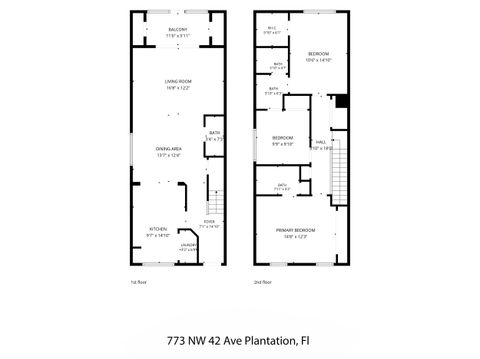 Tiny photo for 773 NW 42nd Avenue, Plantation, FL 33317 (MLS # B26040762)