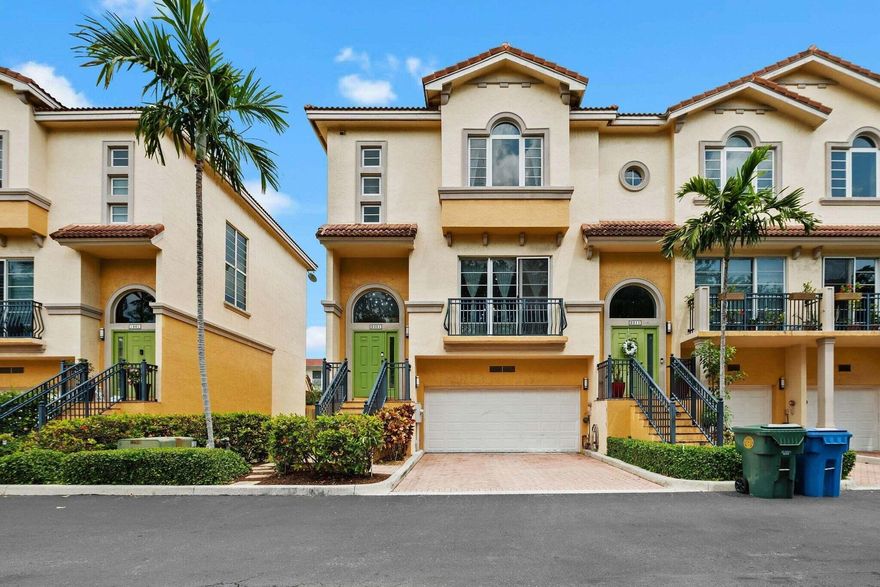 Location, Location, Location! As you enter, you're immediately drawn to the abundant natural light that fills the open-concept living space. The modern kitchen, featuring newer appliances and ample counter space, flows seamlessly into the expansive great room.  This townhome offers 3 bedrooms, each with its own en-suite bathroom. The primary suite features a luxurious bathroom with a separate shower, soaking tub, and two walk-in closets. A separate laundry room adds to the home's functionality.  Enjoy an enclosed, fenced courtyard, a 2-car garage, and access to the community pool. Conveniently located near schools, parks, shopping, and dining—just 1 mile to the beach.  Available furnished for a minimum 6-months or up to 8 months. Starting May 1st 2026.