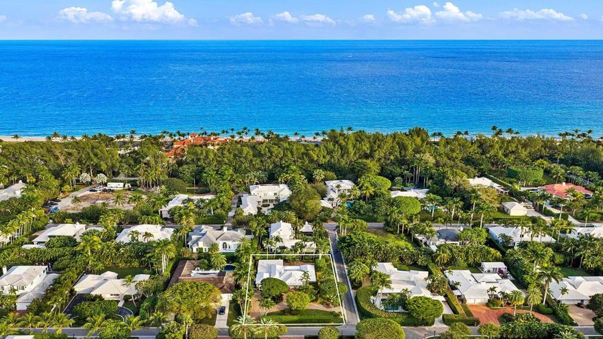 Elegantly positioned on the large corner lot of Polo Dr and Middle Rd, this Bermuda style residence sits in the heart of Gulf Stream. The property boasts an incredible elevation on one of the most desirable streets in town, and the location is truly a 10 out of 10. This is a rare and unique opportunity to own in one of the best neighborhoods in South Florida. This is priced at land value but offers a move in ready 4 bedroom, 4 bathroom home with a large outdoor space and pool. The home has been very well maintained and is in great condition. While a buyer may choose to update the residence, it is fully move in ready and filled with natural light throughout. The property features impact windows, beautiful tropical landscaping, covered outdoor space, and an inviting floor plan that blends comfort with classic style.

Inside, the formal dining room opens to the main living room with a fireplace, and the Florida room offers tranquil views of the pool and gardens. The large open kitchen includes a full service bar with a small refrigerator, ice maker, wine rack, and sink, making it ideal for entertaining.

The residence offers four bedrooms, all on a single level. The primary suite features a spacious closet, tub and shower, and direct access to the exterior overlooking the tropical pool setting. It serves as a private and peaceful retreat within the home.

Two additional bedrooms sit on the north side of the property and share a full bath with a generous central closet that creates a jack and jill style arrangement. The fourth bedroom provides flexibility for guests, an office, or additional living space.

Outdoor living is highlighted by a covered awning off the Florida room, which overlooks the pool and lush gardens. The property feels private, tropical, and inviting year round.

Additional features include a dedicated laundry room and a one car garage.

This property gives a buyer multiple paths: move in and enjoy the current home, renovate to perfection, or build a brand new residence on a spectacular corner lot in the core of Gulf Stream.