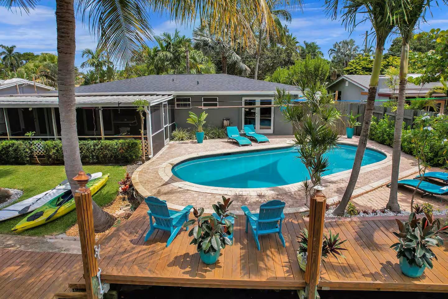 Discover your own waterfront residence in desirable Wilton Manors! This charming 3-bedroom, 2-bath pool home is located on the Middle River and includes a private dock — perfect for boating or kayaking. Enjoy peace of mind with impact windows, a screened patio for year-round relaxation, and a beautifully landscaped yard that offers plenty of space for entertaining. Just minutes away from restaurants, shopping, and entertainment, this home is a wonderful opportunity for both investors or those looking for their own piece of paradise!
This property is eligible for Lender credit when using the preferred lender; see broker remarks for details.