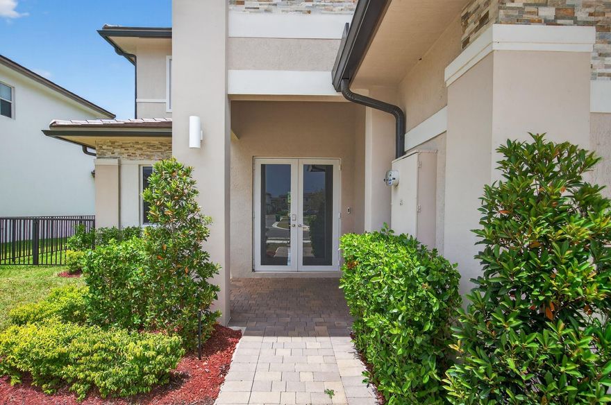 Why wait to build? Own this brand-new Scottsdale model in Crescent Ridge, Davie! Highly sought-after Next Gen design featuring 5 beds, 4.5 baths. The private Next Gen suite includes its own entrance, kitchenette, washer & dryer—perfect for guests, in-laws, or a home office. Porcelain tile in living areas, wood floors in bedrooms, impact windows, and electric blinds in the family room. Enjoy a stunning open kitchen with center island, quartz countertops, and stainless steel appliances. Move-in ready with modern finishes throughout!
