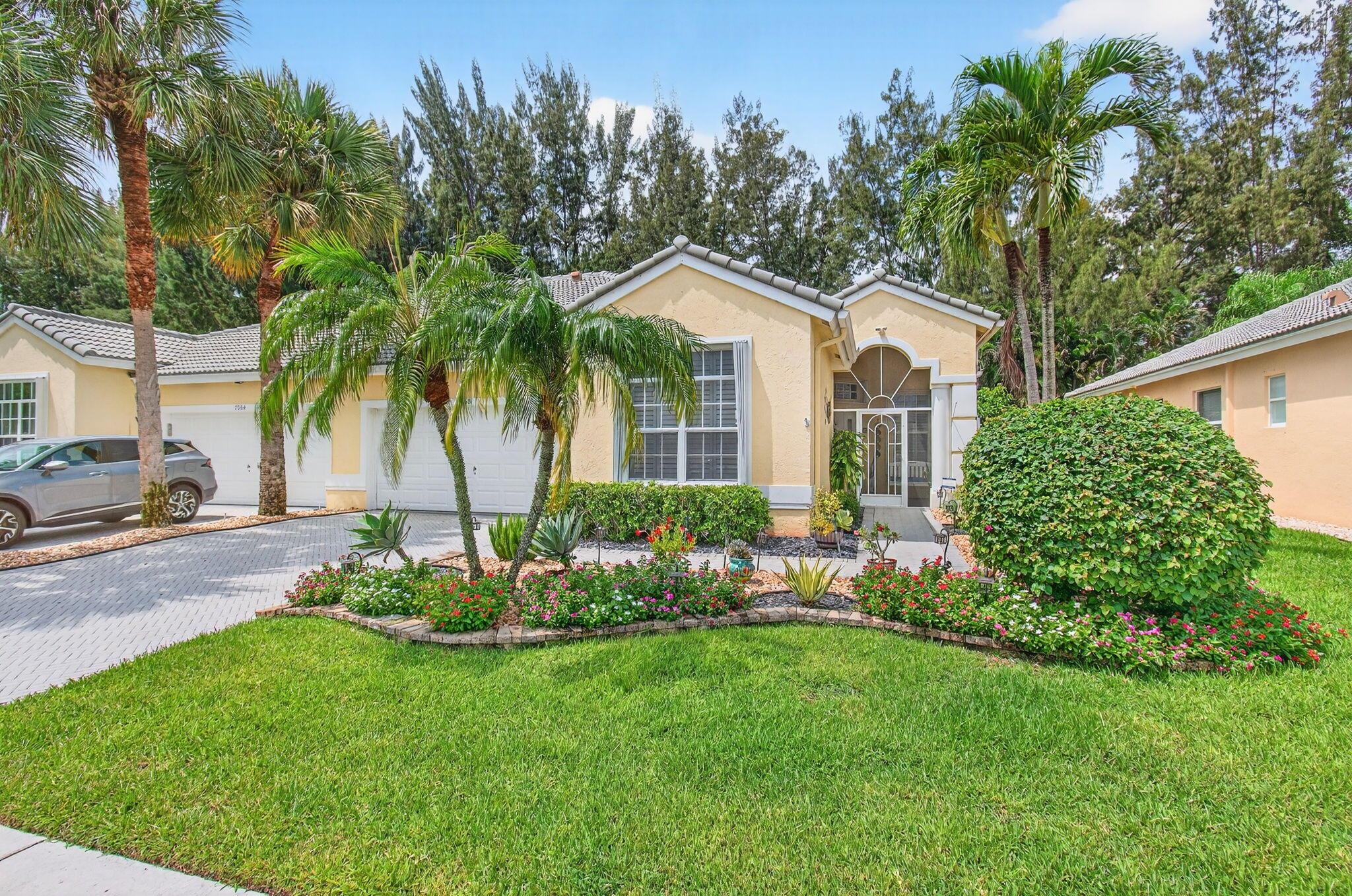 Absolutely one of the nicest villas in all of Aberdeen! Impeccably maintained, with a fabulous backyard space that features a stunning screened in patio overlooking an area of tall trees and well-groomed shrubbery, creating a sense of peacefulness and privacy. Inside the unit is tastefully decorated throughout. A den gives added living space and can be utilized as an office or 3rd bedroom. Some of the extras include UV lights in the HVAC to improve air quality, tankless hot water heater, screened in front porch, and more. All of this, in a lovely 55+ community that also offers the highly sought after Aberdeen Country Club with all of its first-class amenities, like gourmet dining and the opportunity to join golf, tennis or social club membership, makes this home a truly wonderful find!