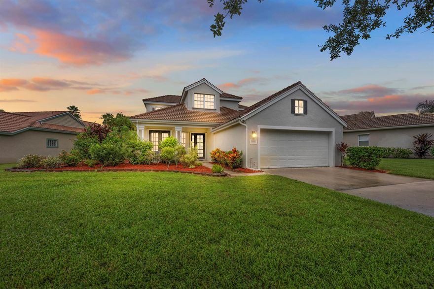 Don't miss your chance to live in spacious a 5 bedroom 3.5 bath located in the HIGHLY sought after neighborhood: Summerfield! This property is equipped with new vinyl flooring throughout, fresh interior paint, and the back patio of your dreams! Additional features include SpeedQueen washer/dryer, 2024 downstairs AC, 2021 water heater, gutters, and FULL storm protection! Primary bedroom with spa like bathroom is tucked away on ground floor. Kitchen is equipped with 2021 stainless appliances, tile backsplash, and granite countertops. Bonus: this home also has a central vacuum for easy cleaning! All security cameras and alarm systems convey! Move in ready!
