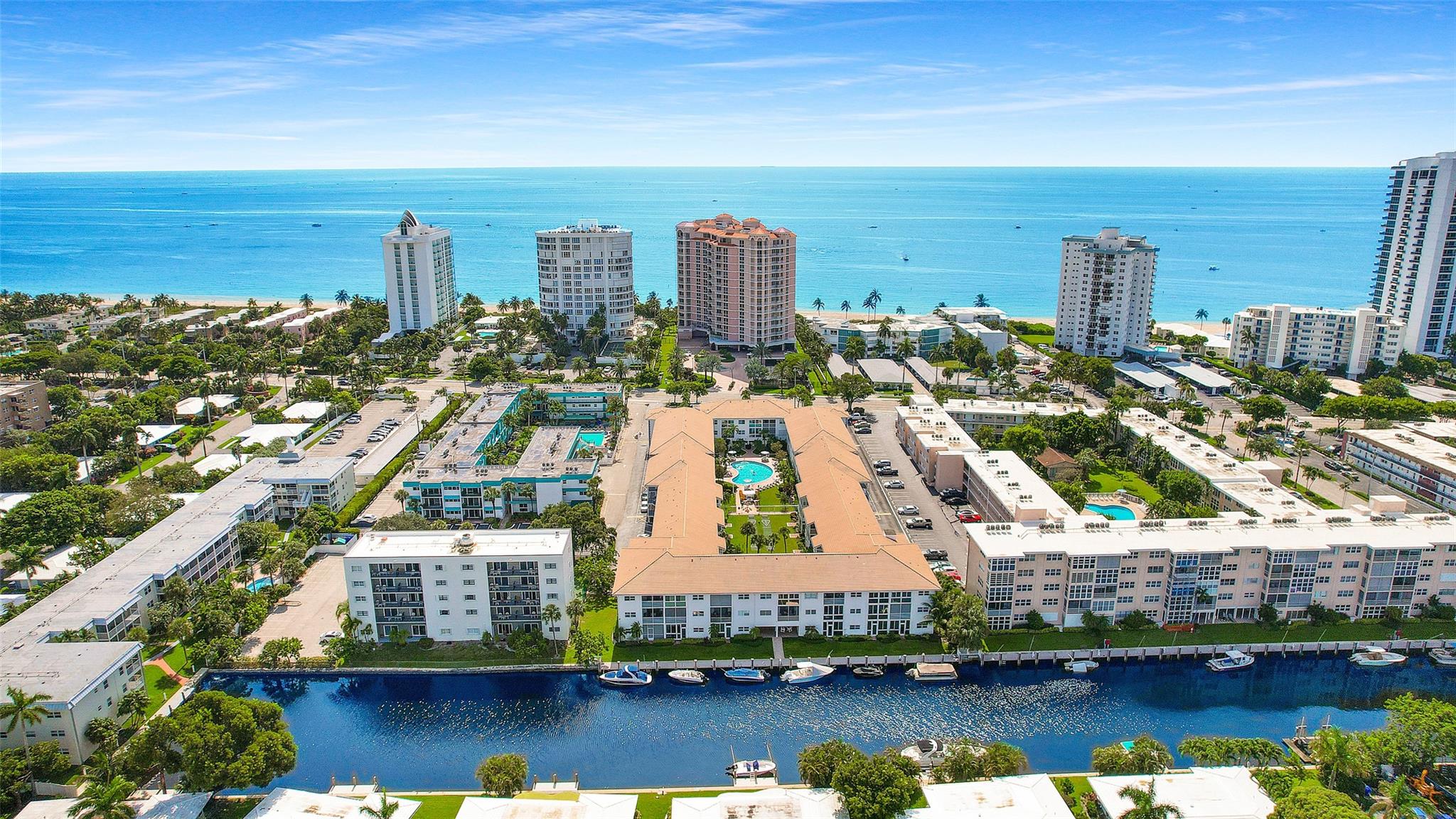 Beach & Boat Lovers Dream Rental!.. Live across the street from the beach in this highly demanded Annual "OR' Seasonal Rental for only $2,750 a month or $3,000 a month!. This quaint but active community features a Private Beach Access, Boat Dock, Large Heated Pool, Fitness Room, Rec Room, New Laundry facility, Shuffleboard, BBQ Area & plenty of lounging areas. This cozy, clean, 1st floor, 2/2 comes fully furnished in move in condition. also features a pool area view, assigned parking space right in front of unit door, etc. just bring a toothbrush!. Close to all attractions & restaurants in Pompano Beach and Lauderdale By The Sea. Come & relax its easy to view. Internet Included. Only 1 Assigned parking space. Quick HOA Approval Required. Available Now!.. Call Today!!