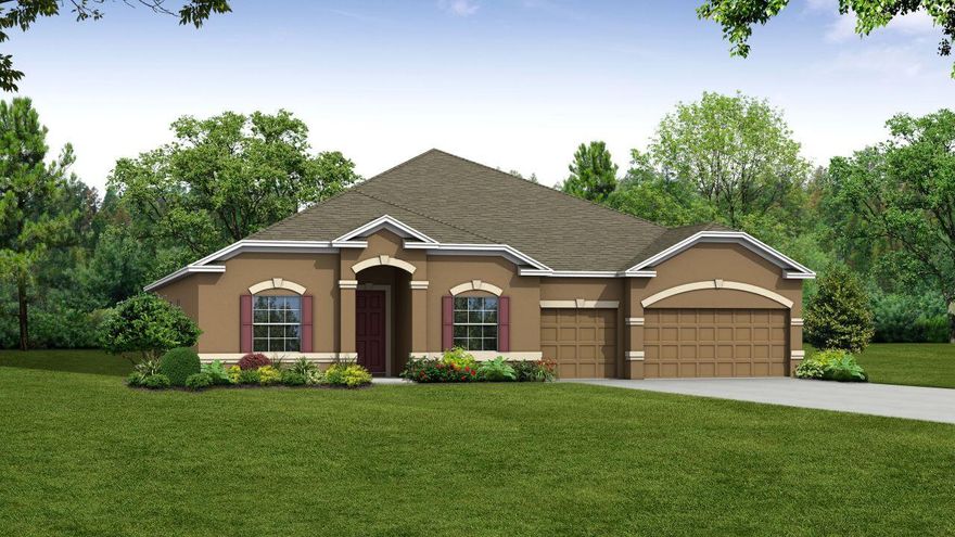 Brand new builder owned 4/3 spec home with estimated completion date of Nov 2022. CBS construction with full builder warranties. Terrific plan featuring large great room, formal dining room, gourmet kitchen appliances, solid surface tops in kitchen, extensive ceramic tile flooring and much, much more.