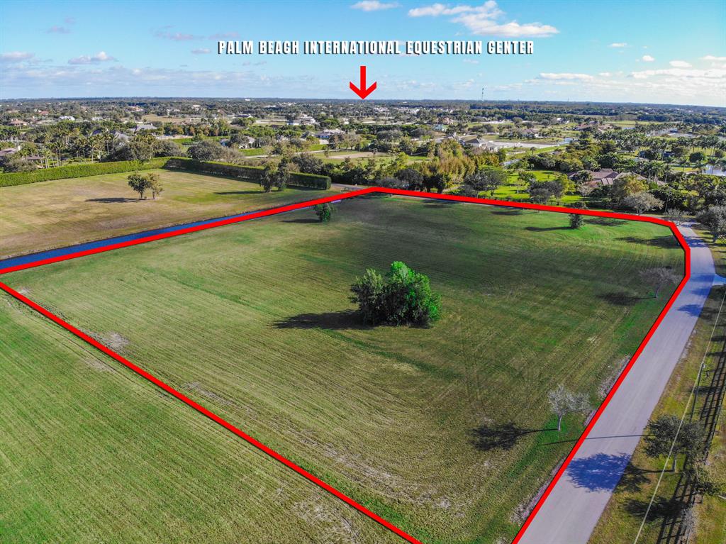 This 5.39 acre property in the sought after equestrian community of Palm Beach Point is cleared and ready for you to build your dream farm! The adjacent 5.26 acre parcel is also available for additional acreage!!! (See RX-10478535)