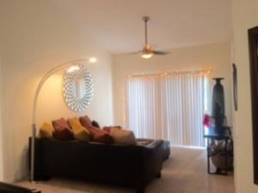 Beautiful 3/2 condo with stunning lake views from every room. Vaulted ceilings and  stainless steel appliances tastefully decorated unit. Great location near I-95, Palm Beach Outlets, gyms and colleges. Great first time buy or investment.