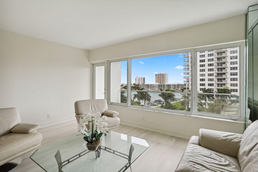 Get ready to be swept away! This is waterfront living at its finest, with the ultimate location in East Boca Raton. Steps away from the ocean, and situated right next to the renowned, The Boca Raton Club, on the banks of the Intracoastal Waterway and Lake Boca, this east facing condo will captivate your heart. This rarely available, high floor, spacious condo features all new appliances, two walk-in closets, brand new vanities, and breathtaking views of the ocean, and Lake Boca. The large glass balcony will be the perfect retreat to relax and watch the boats go by, and enjoy the sunrise/sunset. Storage Locker and Covered Carport included. This is the perfect condo to enjoy the Boca Raton lifestyle and culture in a beautiful building that has undergone a complete renovation and renewal. Boca Inlet Condo is ideally positioned between the newly updated and renovated, The Boca Raton Resort/Hotel, and The Boca Raton Beach Club. It is within walking distance to The Waterstone Resort & Marina, and the beach. Walk or drive to all of the downtown restaurants, boutiques, plazas, events and culture. The building offers 24 hour security, and the lobby and all hallways have been newly renovated and designed. The building offers some of the best views in town along with amenities, including dockage. There are hurricane impact glass doors and windows throughout the building, and it sits 21 feet above sea level. This is an opportunity not to be missed, and is the ideal vacation getaway, or weekend escape.

Amenities:
*Newly Updated Modern Lobby
*BBQ Area on the Inlet Waterway overlooking Lake Boca/The Boca Raton
*Picnic Area
*Marina - Boat Slips (Owned)
*Marble Bar and Lounge Area 
*Card Room/Coffee Station with Miele Coffee Machine (Newly Renovated Kitchen)
*Newly Renovated Hallways
*Large Outdoor Heated Pool (Overlooking Lake Boca, Intercoastal Waterway, and The Boca Raton Club)
*Bike Storage
*New Fitness Center/Gym soon to come...

**Building has no future assessments planned at this time. Strong Financial Building with reserves fully funded.*** Some Pictures Virtually Staged