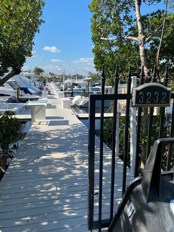 Perfect Location - a Boater's Dream. Dock Condo/Unit 1-N fits up to 55 foot boat. Direct access to the intracoastal from the North Side. Safe Harbour in hurricanes. Quarterly fee of $377.00 to Condo Association. Included is water, owners pay for electric.