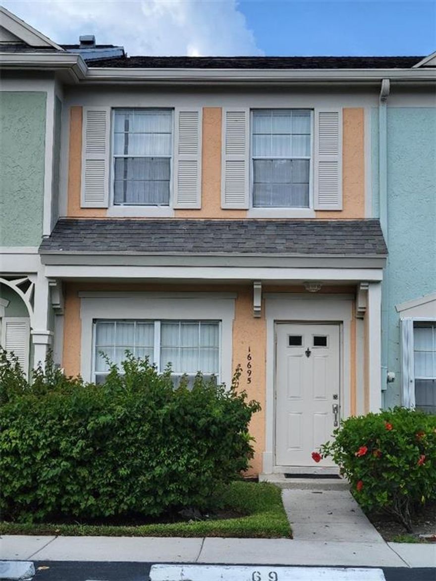 OH NO!!!! DEAL FELL THROUGH DUE TO BUYER'S MEDICAL ISSUES.  EVERYTHING WAS READY FOR CLOSING INCLUDING HOME INSPECTION, SURVEY, & APPRAISAL ALL JUST DONE. SALES PRICE ALSO JUST REDUCED! SUPER QUICK OCCUPANCY!  There are no other 2/2.5 townhouses on market in Coconuts. This townhouse has a special rear view of the exclusive Botaniko Community of multi-million dollar homes behind your home, it insures your privacy forever.  No busy street or views of other townhouses behiind you.   Sold AS-IS. An assigned parking right in front.  2 master bedrooms EACH with it's own full ensuite bathroom upstairs, no need to share a single bathroom found in some models.  Mandatory Annual Fee to Bonaventure Towncenter Club of $315/yr. Thank you for showing.  Fast occupancy possible.  **CALL LISTING OWNER/AGENT, DANIEL KANDEL, DIRECTLY AT 954-802-4273 ONLY. No other number.
