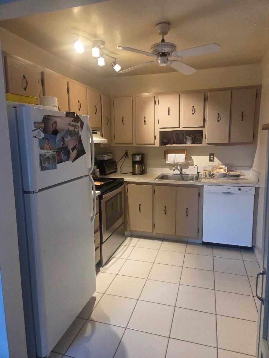 This 902 sq. ft. condo features 2 bedrooms, 2 bathrooms, and a spacious screened patio. The unit is in need of upgrades. Washer/dryer is in the unit. Great opportunity for a buyer looking for a project or an investor. Located in a well-established 55+ community with a variety of amenities. The owner is motivated to sell.