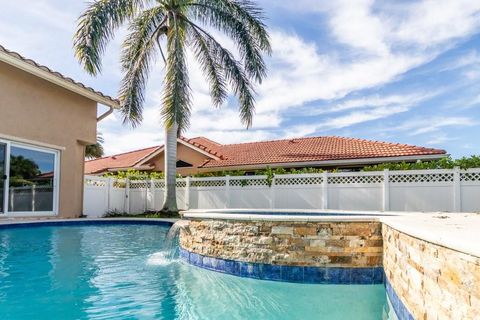 A home in Coral Springs